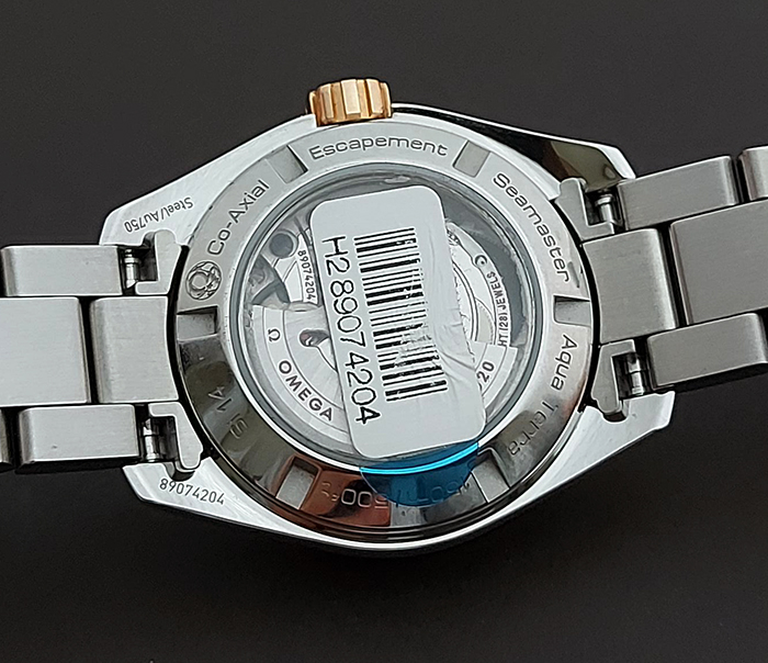 Ladies Omega Seamaster Aqua Terra 150M Co-Axial SS/RG Wristwatch Ref. 231.20.30.20.06.003